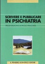 Scrivere e pubblicare in psichiatria