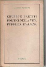 Gruppi e partiti politici nella vita pubblica italiana