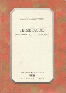 Terzepagine : da San Francesco ai contemporanei - Francesco Mattesini - copertina