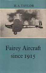 Fairey aircraft since 1915