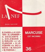 La nef: Marcuse cet inconnu