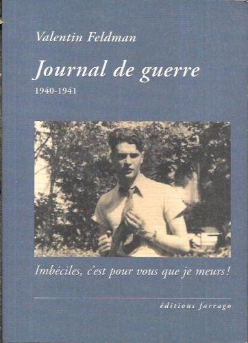 Journal de guerre, 1940-1941 - copertina