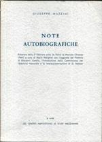 Note autobiografiche