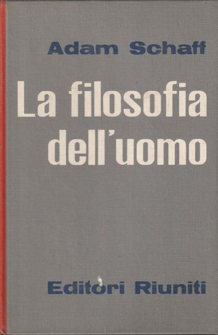 La filosofia dell'uomo - copertina