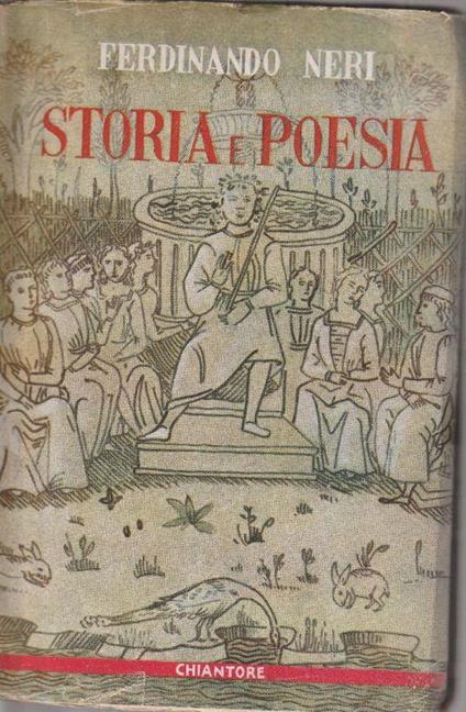 Storia e Poesia - F. Neri - copertina