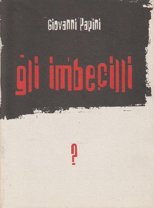 Gli imbeccilli - copertina