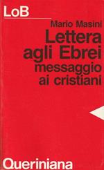 Lettera agli Ebrei messaggio ai cristiani