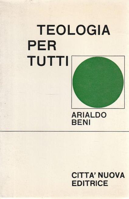 1° edizione! Teologia per tutti - copertina