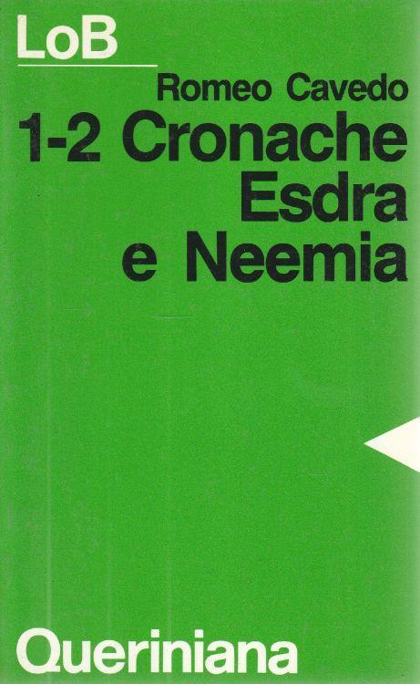 1-2 Cronache, Esdra e Neemia - copertina