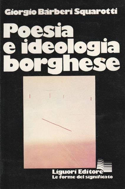 Poesia e ideologia borghese - copertina