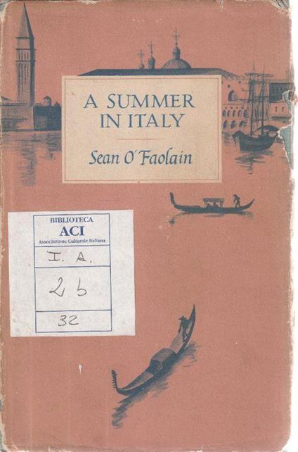 Autografato ! A summer in Italy - copertina