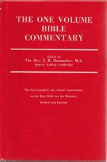 The one volume bible commentary