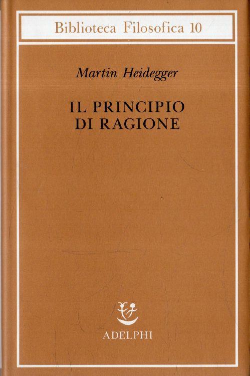 Il principio di ragione - copertina