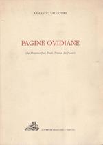 Pagine Ovidiane (da Metamorfosi Fasti, Tristia, Ex Ponto)