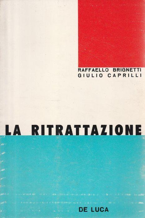 La ritrattazione - copertina