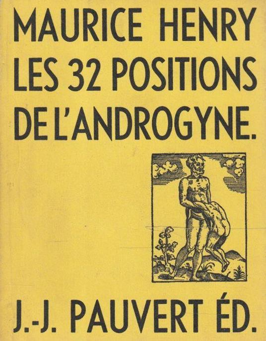 Les 32 positions de l'androgyne - copertina