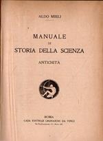 Manuale di Storia della Scienza: Antichità