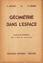 Géométrie dans l' Espace