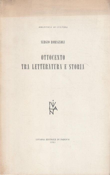 1° edizione! Ottocento tra letteratura e storia - copertina