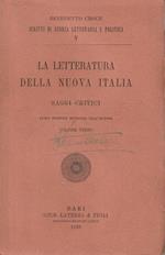 Benedetto Croce. La letteratura della Nuova Italia. Saggi critici Vol. 3