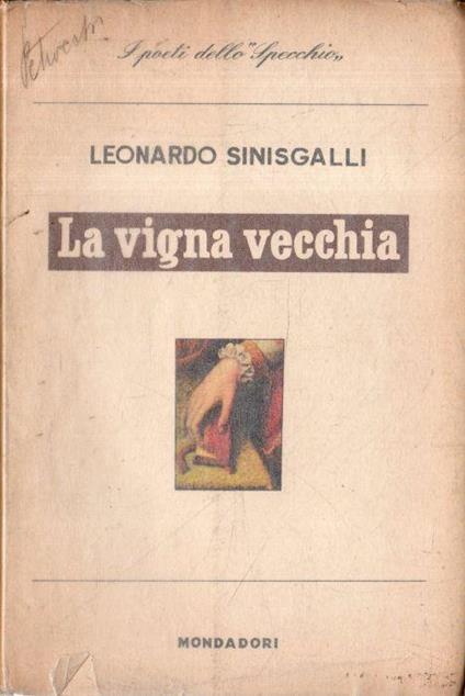 Prima Edizione! La vigna vecchia - copertina