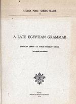 A late Egyptian Grammar