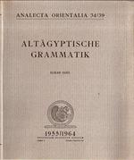 Altagyptische Grammatik
