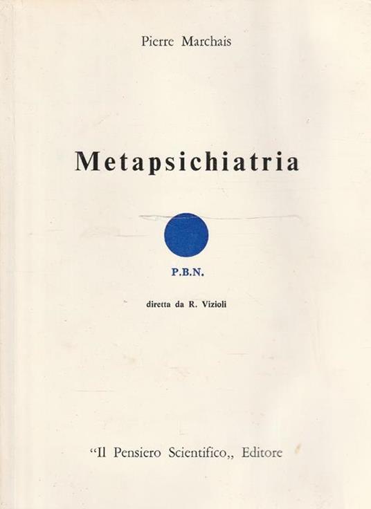 Metapsichiatria - copertina