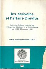 Les écrivains et l'affaire Dreyfus : actes du colloque