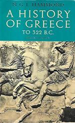 A history of Greece to 322 B.C