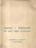 Jasenov e Smirnenski due poeti bulgari rivoluzionari