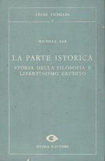 La parte istorica. Storia della filosofia e libertinismo erudito