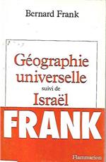Géographie universelle suivi de Israël