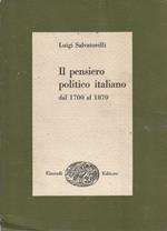 Il pensiero politico italiano dal 1700 al 1870