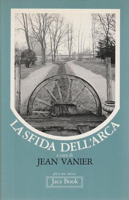 La sfida dell' Arca - Jean Vanier - copertina