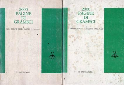 2000 Pagine Di Gramsci - copertina