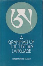 A grammar of the tibetan language