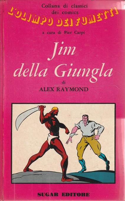 Jim della Giungla - Alex Raymond - copertina