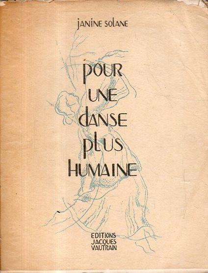 Pour una danse plus humane - copertina