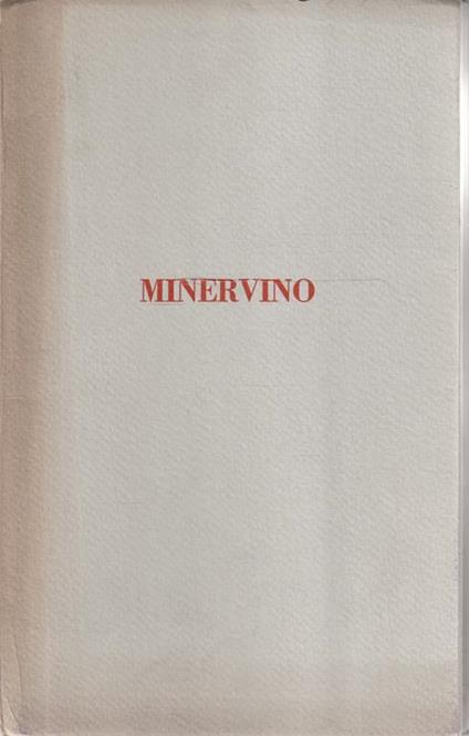 Minervino: vibrazioni oniriche - Mario Minervino - copertina