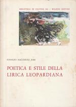 Poetica e stile della lirica leopardiana