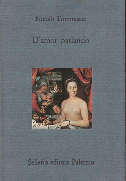 D'amor parlando Nicolò Tommaseo - copertina