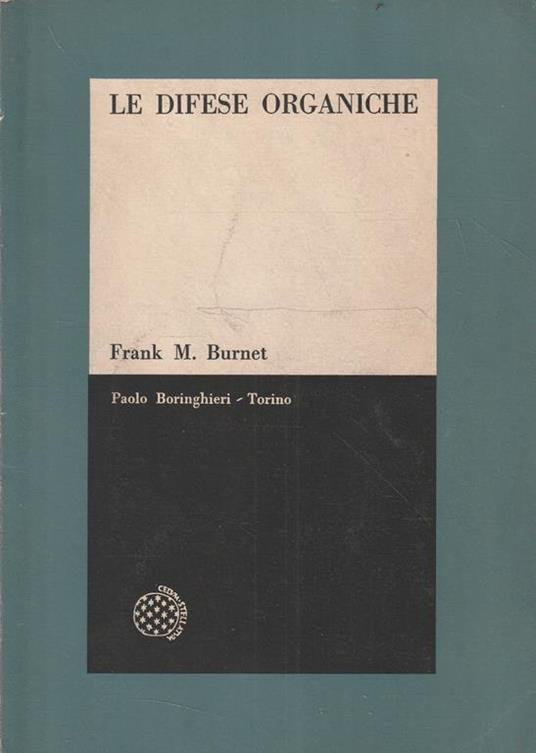 Le difese organiche di Frank M. Burnet - copertina