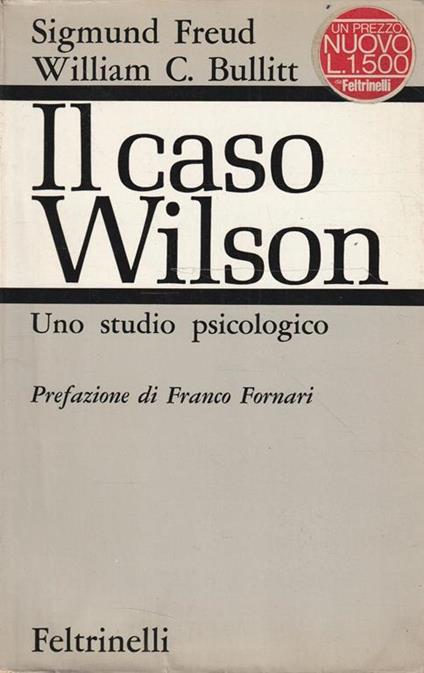 Il caso Wilson. Uno studio psicologico - copertina