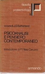 Psicoanalisi e pensiero contemporaneo