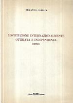 Costituzione internazionalmente ottriata e indipendenza (Cipro)