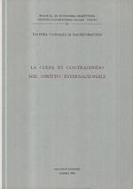 La culpa in contrahendo nel diritto internazionale