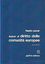 Lezioni di diritto delle comunità europee