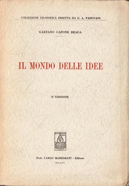 Il Mondo delle Idee - copertina