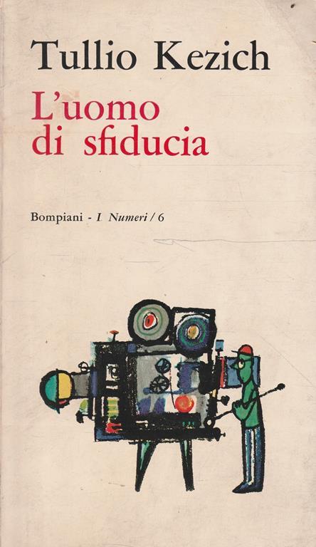 L' uomo di sfiducia di Tullio Kezich - copertina